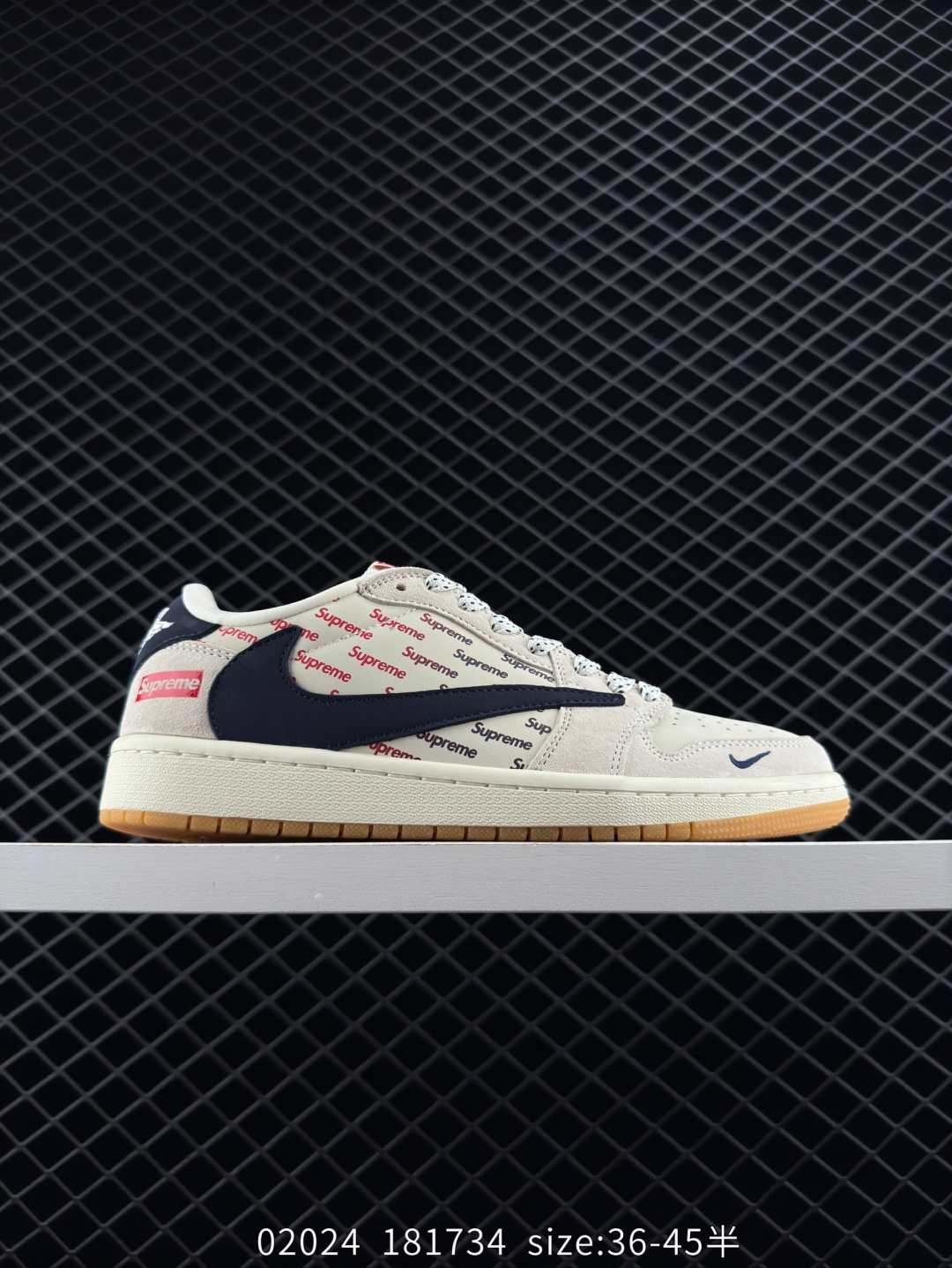 Travis Scott x Air Jordan 1 ” Reverse Mocha “